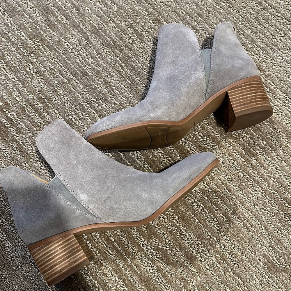 Grey booties